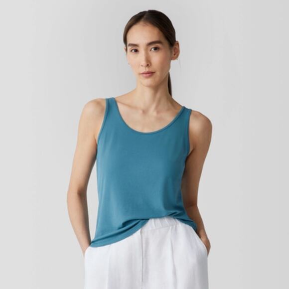 Like new! Eileen Fisher Soft Stretch Jersey Tank - Small - Picture 1 of 5